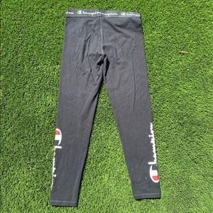 Black champion leggings, kids size